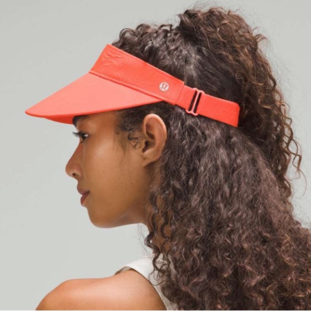 Lululemon Fast Paced Wide Band Running Visor NWT One Size - Picture 2 of 5